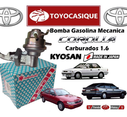 Bomba Gasolina Mecanica Baby Camry Araya Sky Carburados 1.6