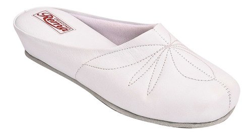 Pantuflas  Rema Hoja Blanco