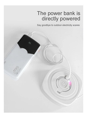 Lámpara De Noche Led Nocturna Smart App Rgb Camping String L