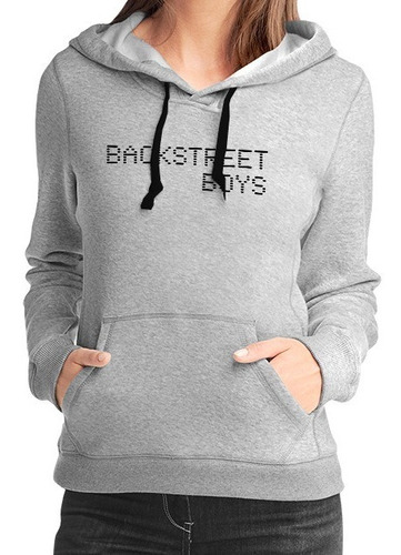 Buzo Hoddie Capota Cerrado Backstreet Boys