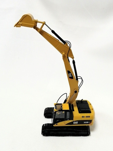 Miniatura Diecast 1/50, Excavadora Cat 323d L, Amarilla