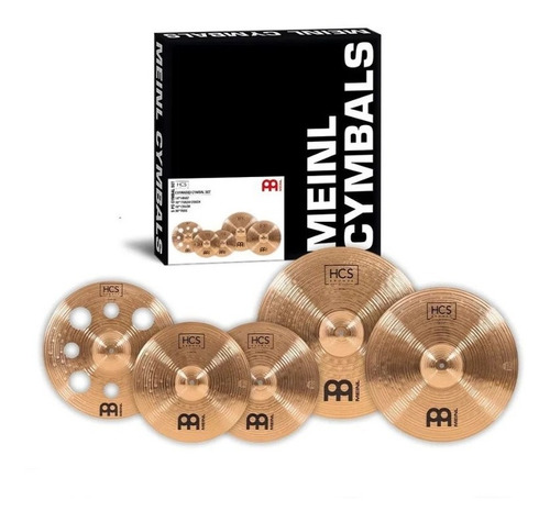 Set Platillo Meinl 14 16 18 20 Hcsb14161820 Para Bateria Msi