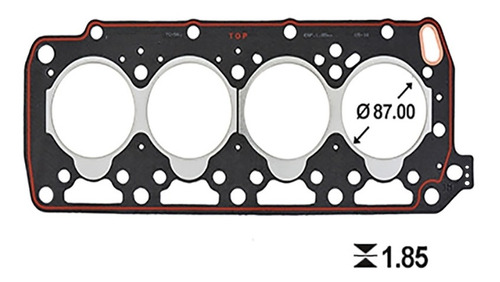 Junta Tapa De Cilindros Renault Trafic R18 2.1 Diesel 3m