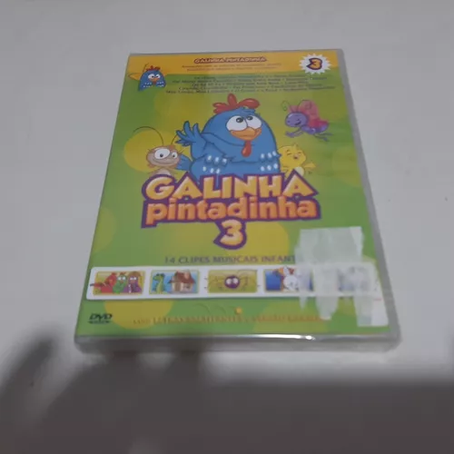 DVD: Galinha pintadinha 3 - Lacrado - Pouso Cultural