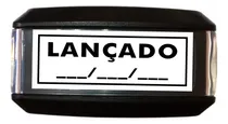 Comprar Carimbo Automatico Autoentintado Lançado Com Data 14x38mm