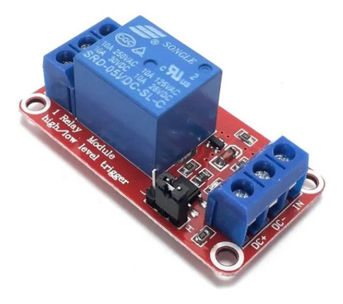 55 Pz Módulo De 1 Relevador 12v Contacto Forma C Com Na Y Nc
