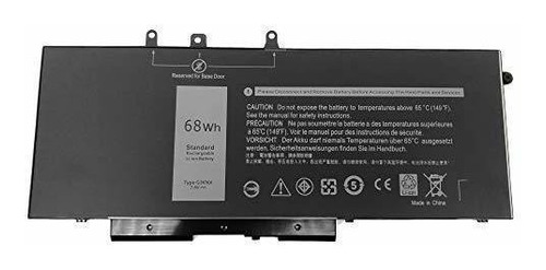 Tinkerpal Gjknx Bateria De Repuesto Para Dell Latitude 5280