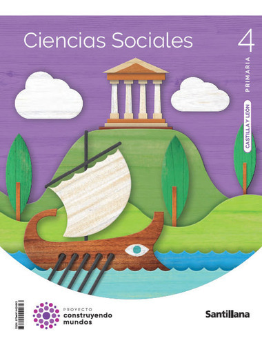 Ciencias Sociales 4ãâºep C.leon 23 Construyendo Mundos, De Aa.vv. Editorial Santillana, Tapa Blanda En Español