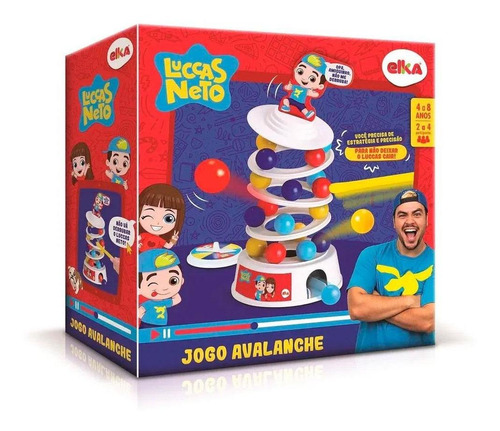 Jogo De Mesa Avalanche Luccas Neto Elka 1115