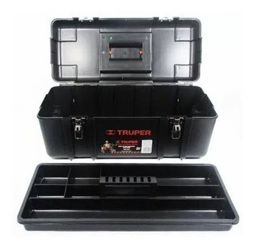 Imagen 3 de 3 de Caja Herramientas 20 Pulgadas Herraje Metalico Truper 10380