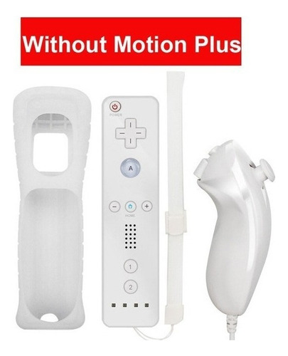 Control Remoto Inalámbrico Para Wii Motion Plus Y Nunchuk