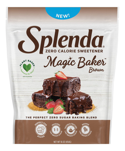 Splenda Magic Baker - Mezcla De Hornear Granulada A Base De