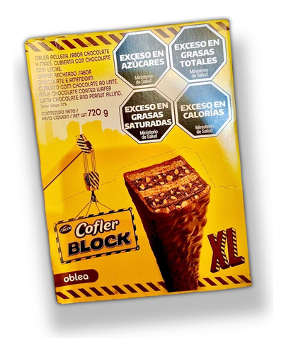 Oblea Cofler Block Xl Promo Pack X16u +barata La Golosineria