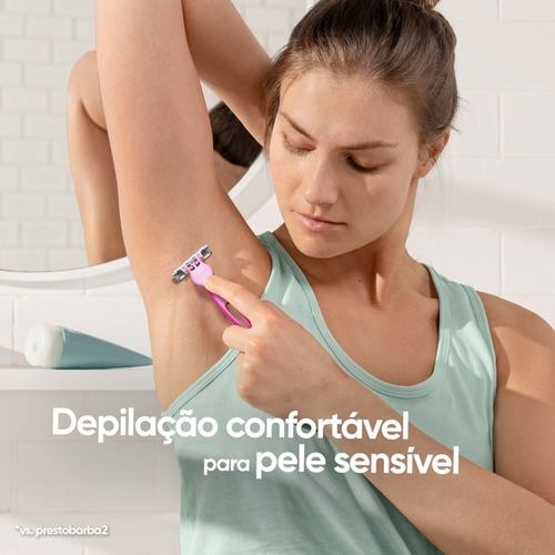 Gillette Venus Depilão Suave Sensitive Leve 4 Pague 3 Und