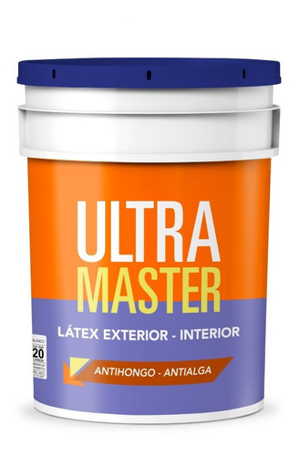 Ultramaster Látex Interior Exterior Casablanca X 20 Lts Acab