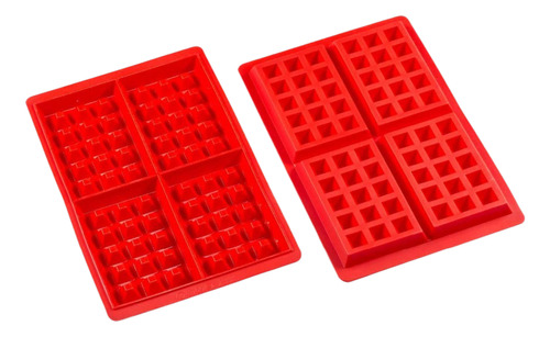 Jklcom Waffle Mould 4 Cavities Waffle Mold Bandeja De Hornea