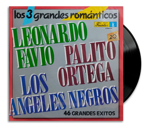 Los 3 Grandes Románticos - 3lp