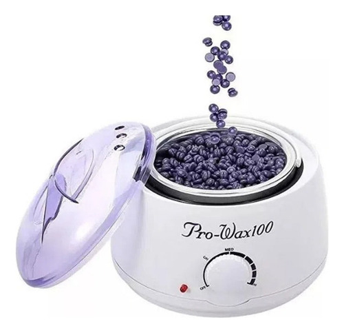 Olla Calentadora De Cera + Cera Elástica De Regalo