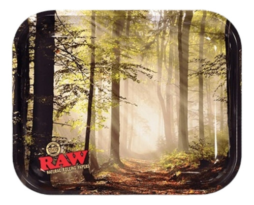 Banndeja Raw Smokey Forest Rolling Tray Grande