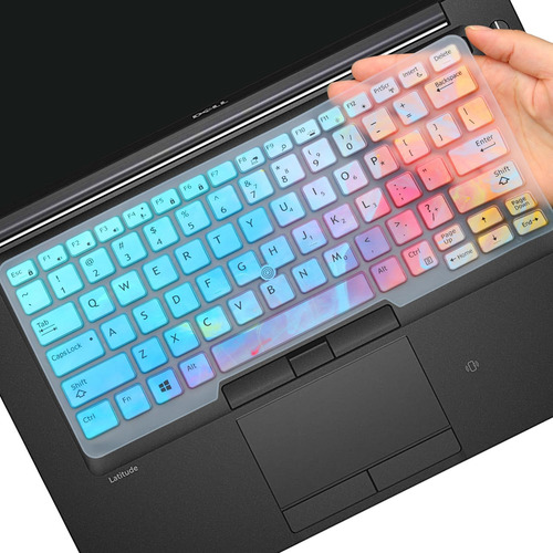 Cubierta Colorida Para Teclado Dell Latitude 5480/5490/7490