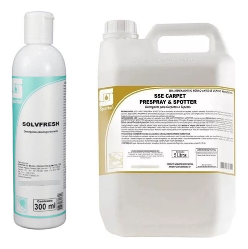 Kit 1 Sse Carpet Prespray 5l Y 1 Solvfresh 300ml