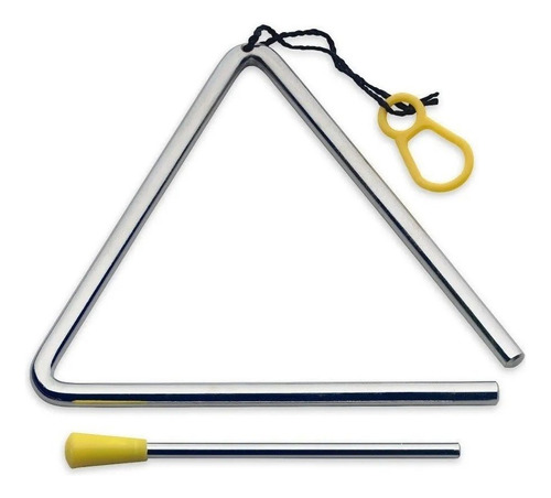 Triangulo Stagg Sttri6 Metalico De 12mm X 6  Con Golpeador