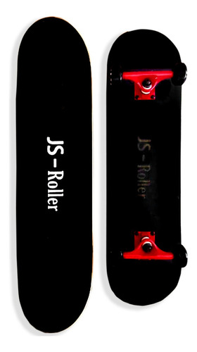 Patineta Profesional Completa Ruedas Negro (black) Rulemanes Acero