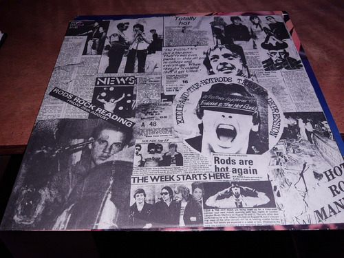 Eddie And The Hot Rods Fish N Chips Lp Original Usa 1980