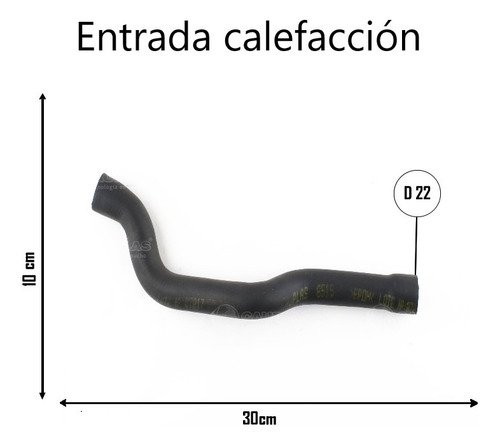 Imagen 3 de 6 de Manguera Calefaccion Kit Renault Kangoo 1999/ 1.9 8v F8q