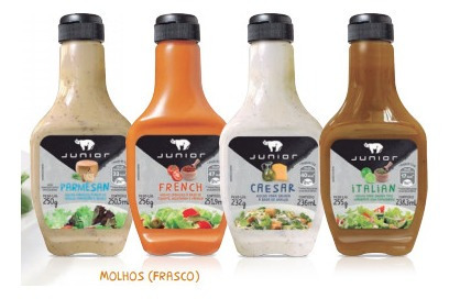 Imagem 2 de 10 de Combos Molhos Junior - Ketchup, Mostarda, Barbecue, Maionese