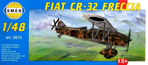 Kit Para Montar Avião Fiat Cr-32 Freccia - Smer 1:48