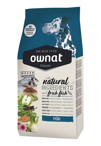 Ownat Classic Para Perros Sabor Pescado 4kg