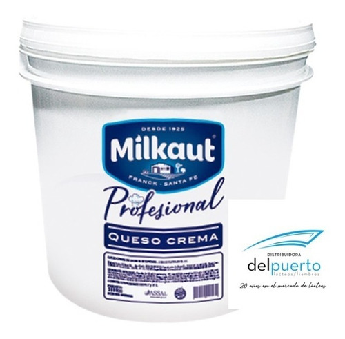 Queso Crema Milkaut X 3.6 Kg