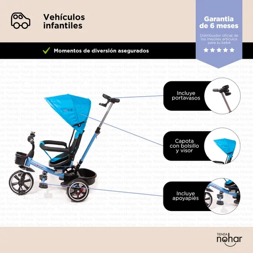 Triciclo bebe 6 meses top