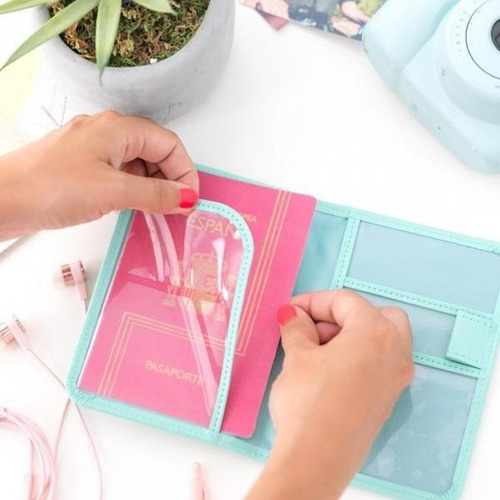 Funda Para Pasaporte Mr. Wonderful
