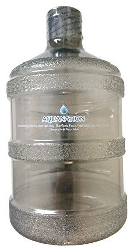 Aquanation 1 Galón Sin Bpa Reutilizable Plástico Agua Potabl