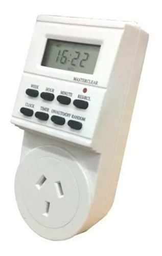 Imagen 2 de 3 de Temporizador Timer Programable Digital Enchufable 10amp Nuev