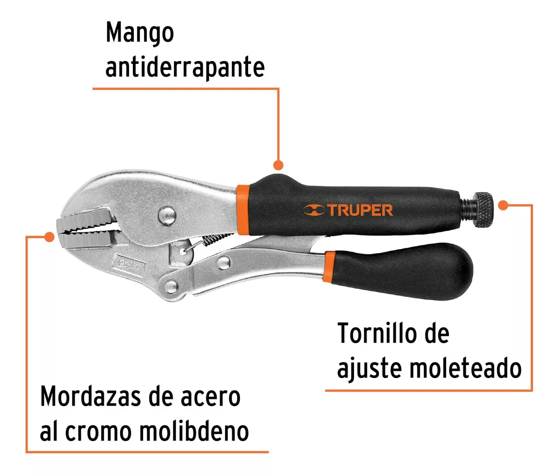 Segunda imagen para búsqueda de pinzas de presion truper