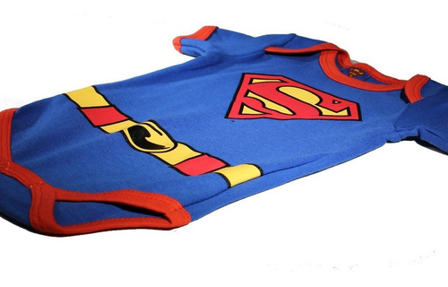 Imagen 2 de 6 de Pañalero Superman Disfraz - Ropa De Bebe