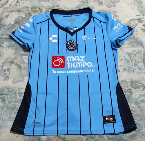 Jersey San Luis Fc 2015 Modelo De Visita Dama Original