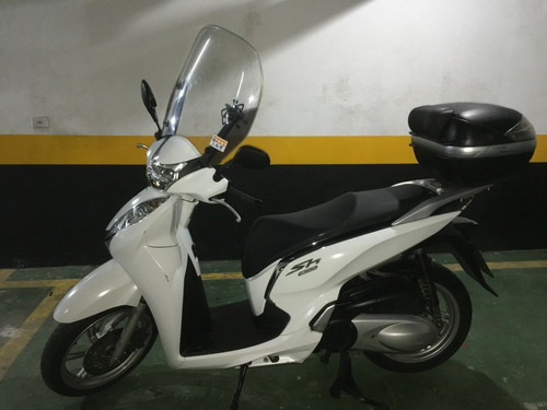 Imagem 6 de 25 de Honda Sh300i 2016 Branco Perolado Em Excelente Estado