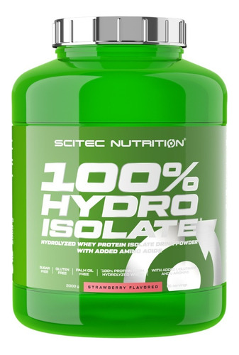 Proteina 100% Hydro Isolate 86sv Frutilla -scitec Nutrition