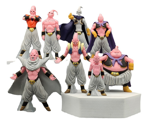 8pcs Dragon Ball Z Majin Buu Figura Juguete Modelo Regalo