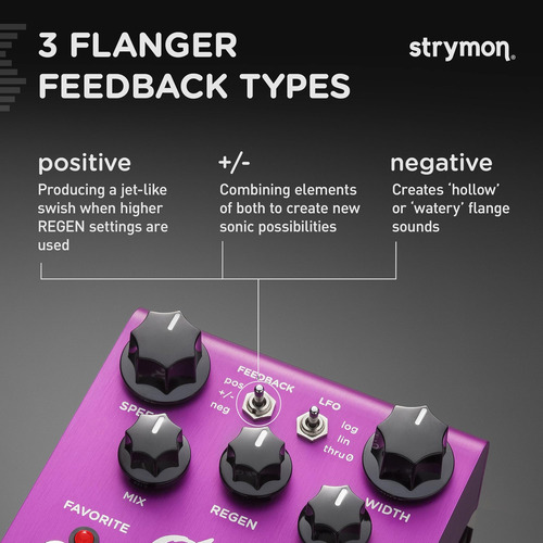 Strymon Orbit Dbucket Flanger Efectos De Los Efectos De Guit