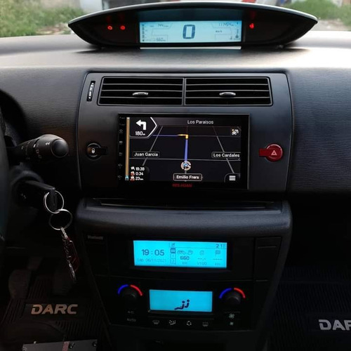Marco Adaptador De Display Para Citroen C4 Y Peugeot