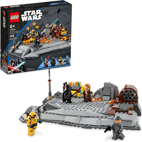 Obi Wan Kenobi Vs Darth Vader - Bloques Lego 75334 Star Wars
