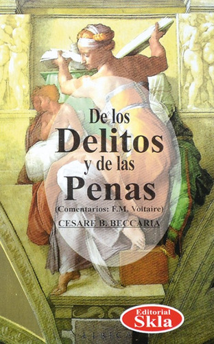 De Los Delitos Y Las Penas ( Libro Nuevo Y Original )