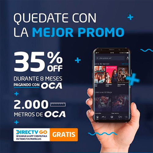 Directv Pre Pago Kit Canalera Hd + Antena | Xenex |