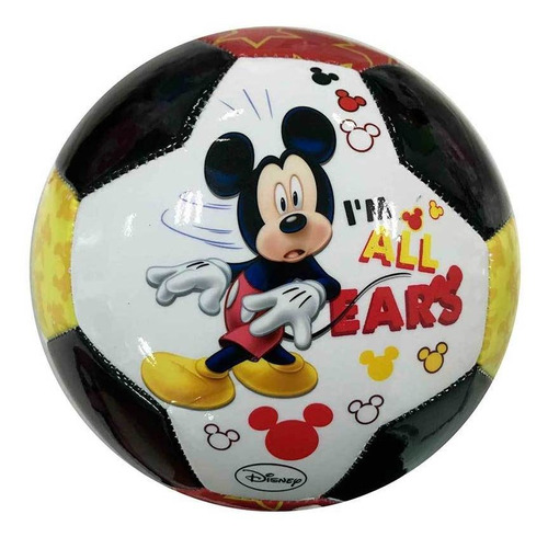 Pelota De Futbol Infantil Numero 3 Mickey Mouse New