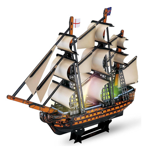 Fanbusa 3d Led Puzzle Modelo Barco Para Hombres Mujeres, ...